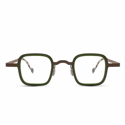 Benjamie Brown Square Glasses