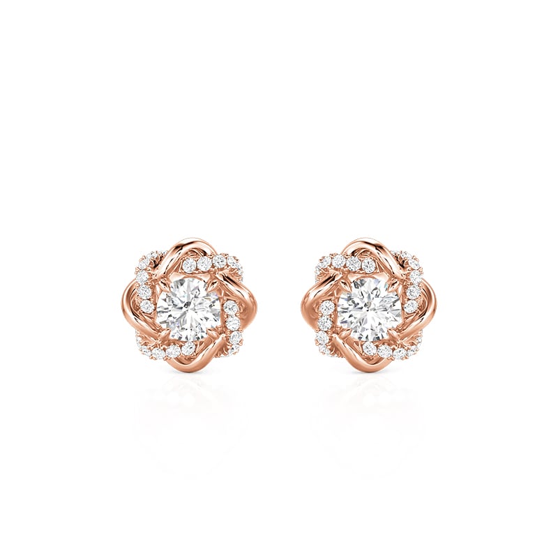 Jeulia Aretes De Nudo De Amor