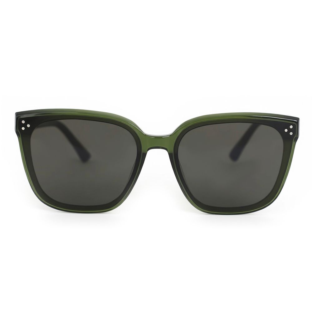 Clark Grüne Quadratische Sonnenbrille