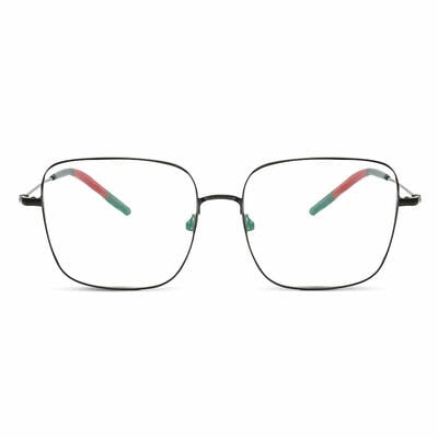 Ericee Black Square Glasses