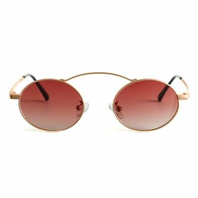 Titus Rote Pilot Sonnenbrille