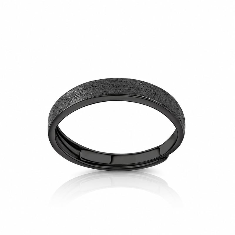 Jeulia Anillo Simple De Plata Esterlina Para Hombre