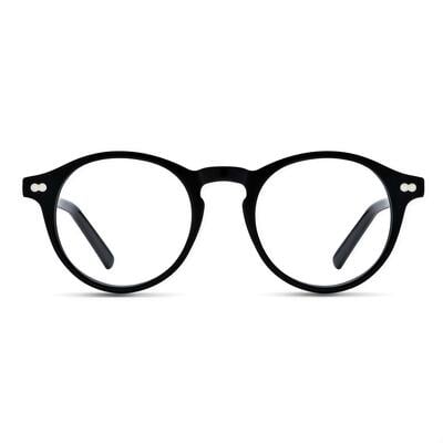Cumberland Lunettes Rondes Noires