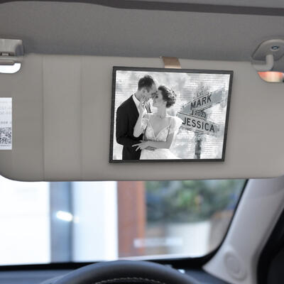 Drive Safe Daddy Visor Clip Personalized Valentine's Day