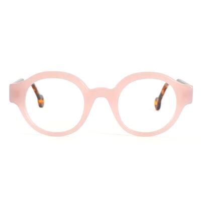 Polly Pink Round Glasses