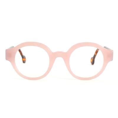 Polly Pink Round Glasses