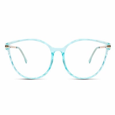 Sabr Blue Cat Eye Glasses