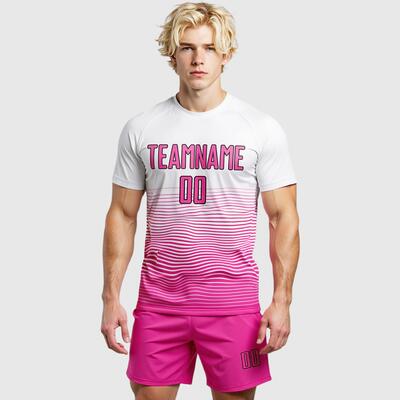 Affordable Custom Gradient Sublimation Soccer Uniform – Game-Ready for Matches