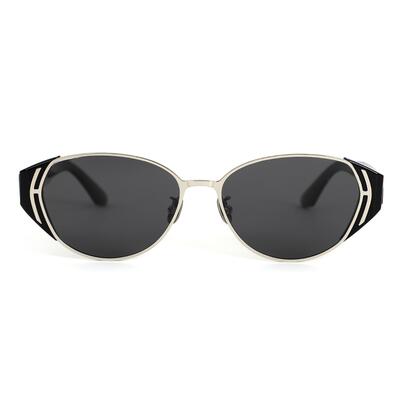 Clark Black Cat Eye Sunglasses