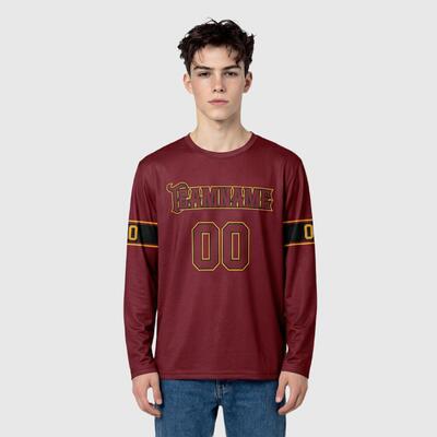 Custom Red Arizona-Inspired Fan T-Shirt with Personalized Name & Number