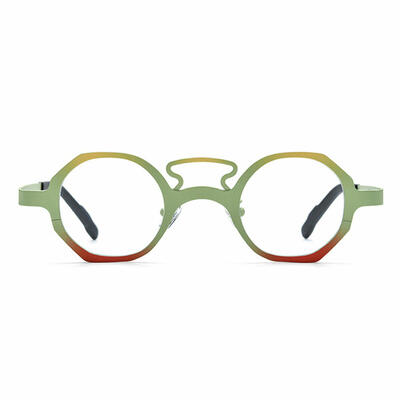Matre Green Geometric Glasses