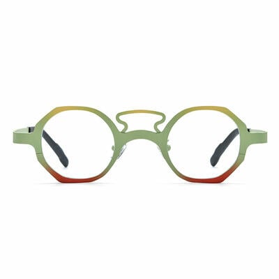 Matre Green Geometric Glasses