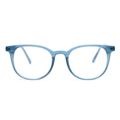 Lattimo Blaue Quadratische Brille