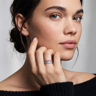 "Crowned in Forever" Stackable Ring Set