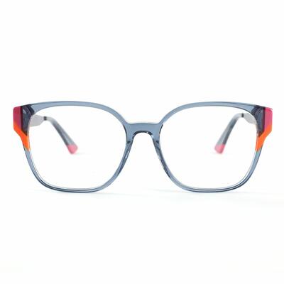 Sophia Blue Square Glasses