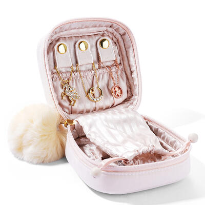 Jeulia "Star & Moon" Cloth Jewelry Storage Box