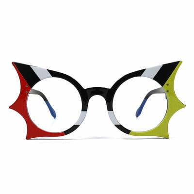 Tess Multicolor Geometric Glasses
