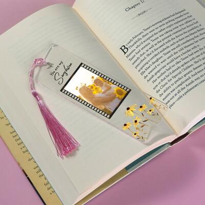Marque-pages Magnétiques Personnalisés En Cuir PU – Avec Nom Et Fleur De Naissance, Cadeau Lecteur