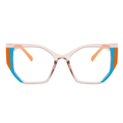 Gloria Champagnerfarbene Cat Eye Brille