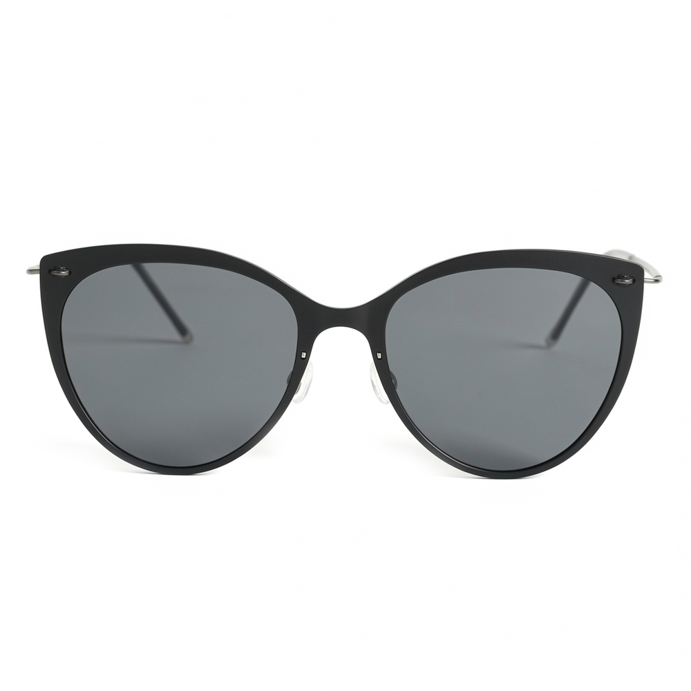 Augus Black Cat Eye Sunglasses