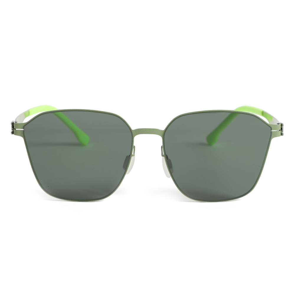 Benedict Green Square Sunglasses