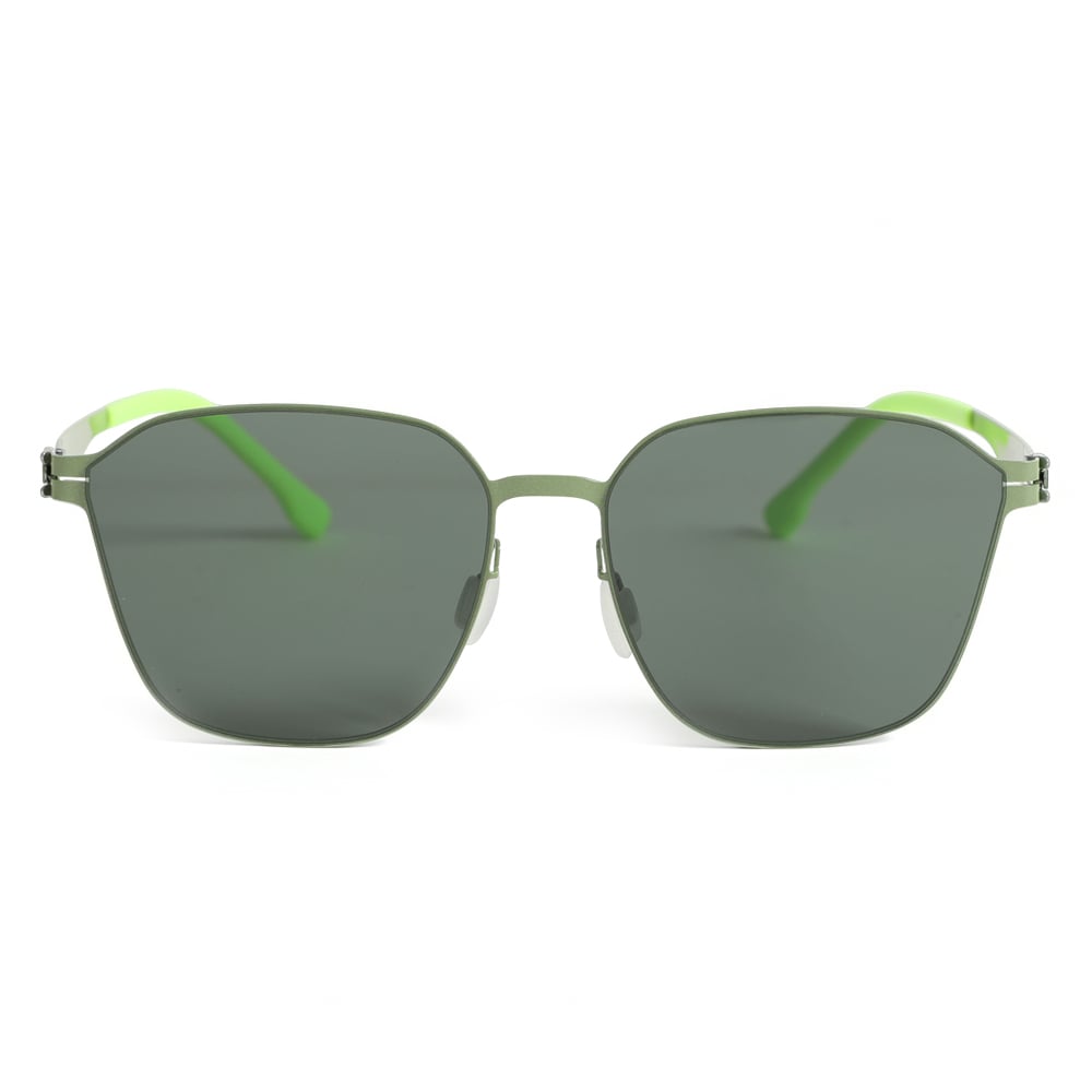 Benedict Green Square Sunglasses