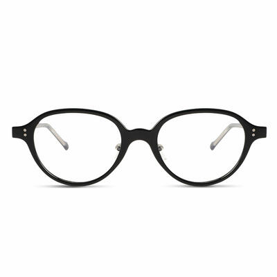 Nicholas Lunettes Ovales Noires