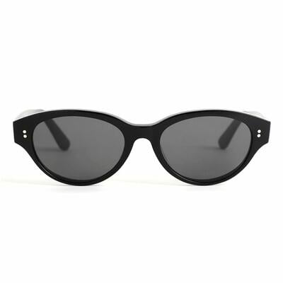 Davies Black Oval Sunglasses