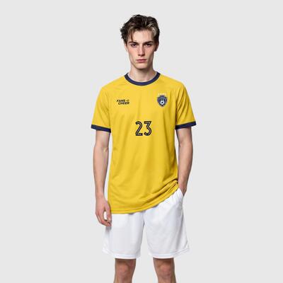Custom Ecuador Home-Inspired Soccer Jersey-Personalized Name & Number