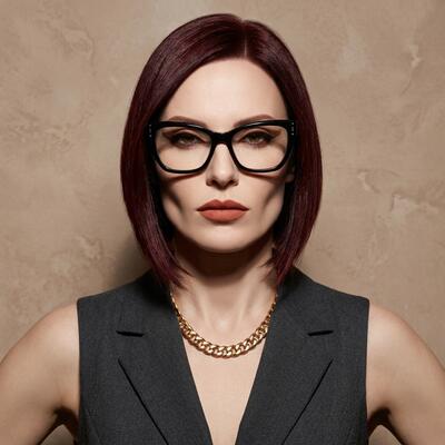 Elise Lunettes Cat Eye Noires