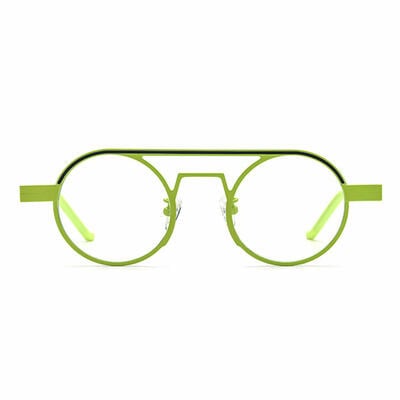 Harrima Green Aviator Glasses