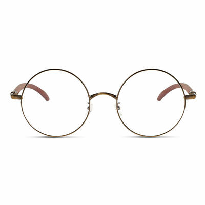 Rodney Braune Runde Brille
