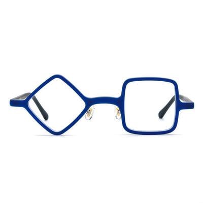 Van Lunettes Carrées Bleues