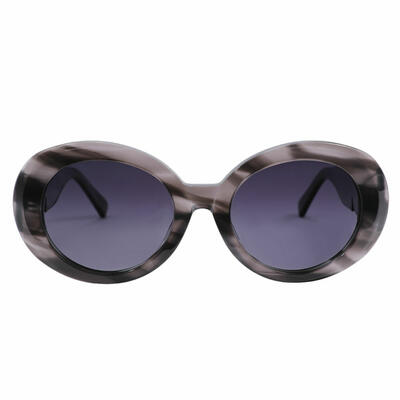 Tucci Lunettes de soleil Cat Eye Grises