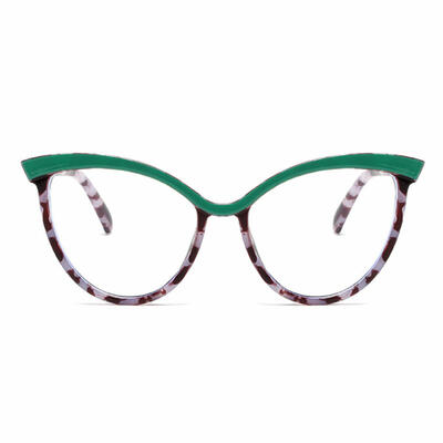 Bing Green Cat Eye Glasses