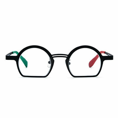 Quille Lunettes Rondes Noires