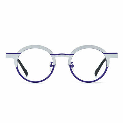 Blume Purple Round Glasses