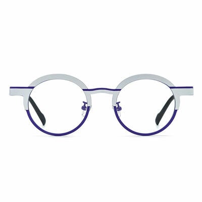 Blume Purple Round Glasses
