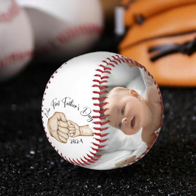 Custom Baseball as a First Father’s Day Gift for New Dads