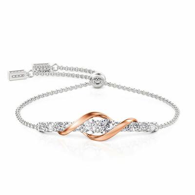Jeulia Never Apart Bracelet