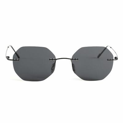 Funk Lunettes de soleil Géométriques Noires