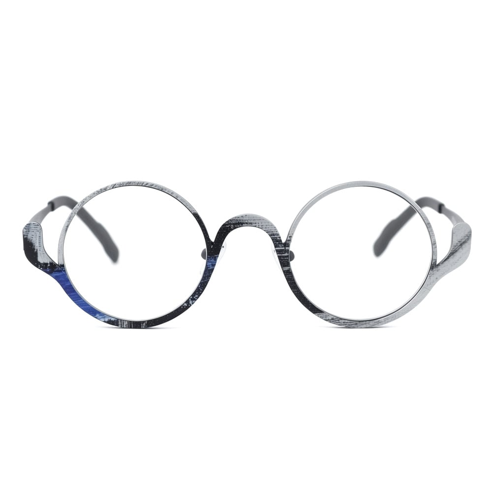 Dion Black Round Glasses