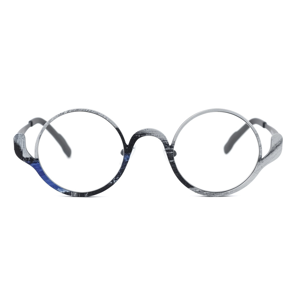 Dion Black Round Glasses
