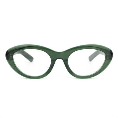 Wright Grüne Cat Eye Brille