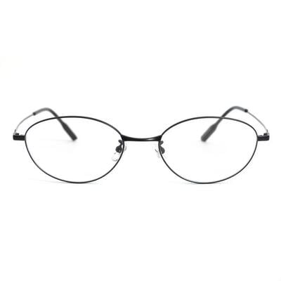 Anna Schwarze Ovale Brille