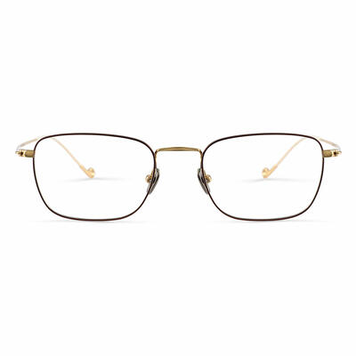 Gunter Brown Rectangle Glasses