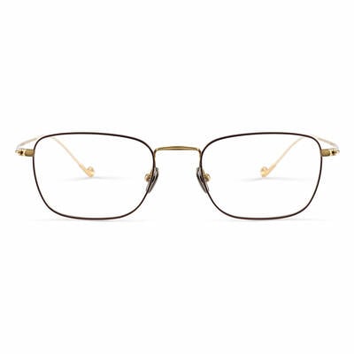 Gunter Brown Rectangle Glasses