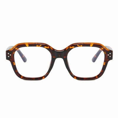 Geralic Tortoise Square Glasses