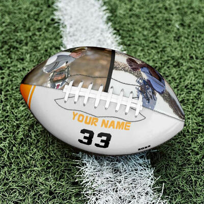 Customized Footballs Can be Added with Photos and Numbers for Graduates