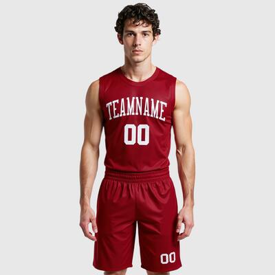 Personalized Custom Round Neck Simple Suit Basketball Jersey with Team Logo Printing